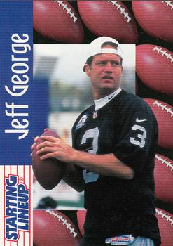 1997 Kenner Starting Lineup Cards #544416 Jeff George Front