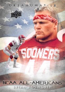 2011 Upper Deck College Football Legends - All-Americans #AA-BB Brian Bosworth Front