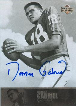 2011 Upper Deck College Football Legends - Autographs #12 Roman Gabriel Front