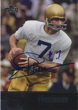 2011 Upper Deck College Football Legends - Autographs #72 Joe Theismann Front