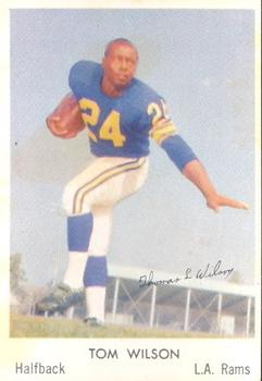 1959 Bell Brand Los Angeles Rams #5 Tom Wilson Front
