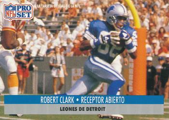 1991 Pro Set Spanish #66 Robert Clark Front