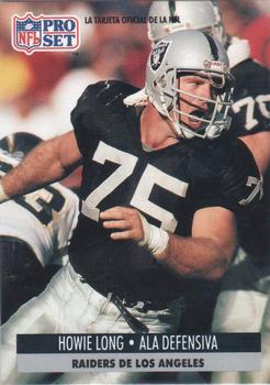 1991 Pro Set Spanish #111 Howie Long Front