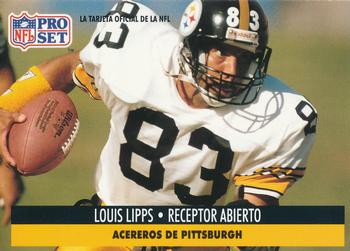 1991 Pro Set Spanish #205 Louis Lipps Front
