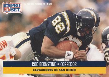 1991 Pro Set Spanish #208 Rod Bernstine Front