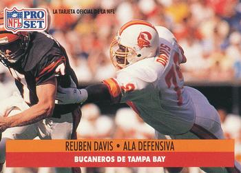 1991 Pro Set Spanish #238 Reuben Davis Front