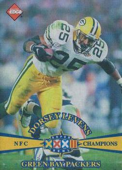 1998 Collector's Edge Super Bowl XXXII #17 Dorsey Levens Front