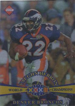 1998 Collector's Edge Super Bowl XXXII - Silver #13 Vaughn Hebron Front