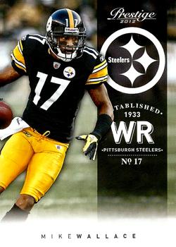 2012 Panini Prestige #154 Mike Wallace Front