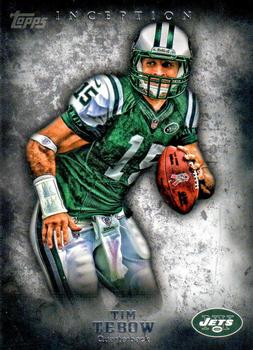 2012 Topps Inception #87 Tim Tebow Front