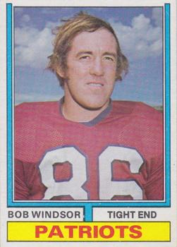 1974 Topps Parker Brothers Pro Draft #49 Bob Windsor Front