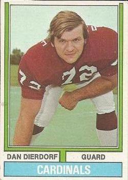 1974 Topps Parker Brothers Pro Draft #32 Dan Dierdorf Front