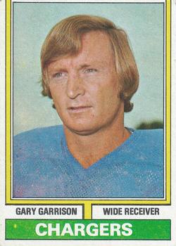 1974 Topps Parker Brothers Pro Draft #101 Gary Garrison Front