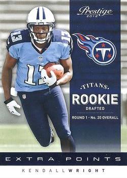 2012 Panini Prestige - Extra Points Blue #271 Kendall Wright Front