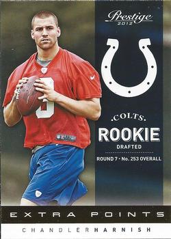 2012 Panini Prestige - Extra Points Gold #239 Chandler Harnish Front