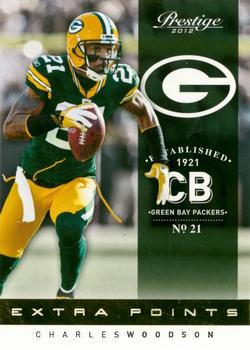 2012 Panini Prestige - Extra Points Gold #67 Charles Woodson Front