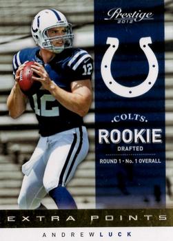 2012 Panini Prestige - Extra Points Gold #229 Andrew Luck Front