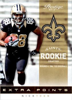 2012 Panini Prestige - Extra Points Gold #277 Nick Toon Front