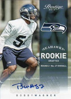 2012 Panini Prestige - Rookie Autographs #222 Bobby Wagner Front