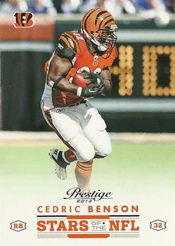2012 Panini Prestige - Stars of the NFL #7 Cedric Benson Front