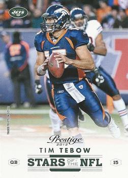 2012 Panini Prestige - Stars of the NFL #10 Tim Tebow Front
