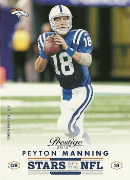 2012 Panini Prestige - Stars of the NFL #16 Peyton Manning Front