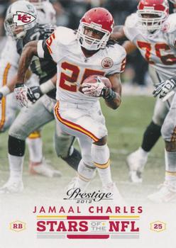 2012 Panini Prestige - Stars of the NFL #18 Jamaal Charles Front