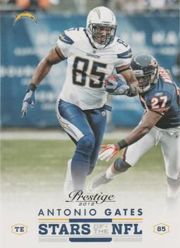 2012 Panini Prestige - Stars of the NFL #28 Antonio Gates Front
