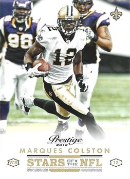 2012 Panini Prestige - Stars of the NFL #46 Marques Colston Front