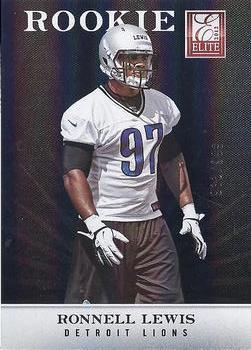 2012 Panini Elite #144 Ronnell Lewis Front