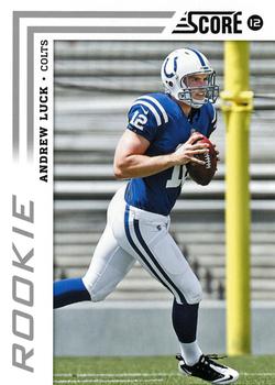 2012 Score #304 Andrew Luck Front
