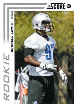 2012 Score #370 Ronnell Lewis Front