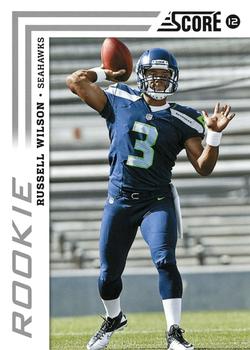 2012 Score #372 Russell Wilson Front