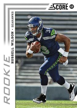 2012 Score #372 Russell Wilson Front