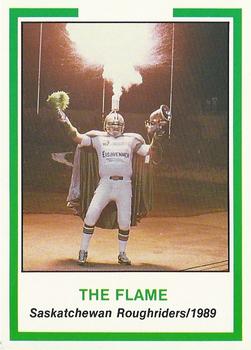 1989 Royal Studios Saskatchewan Roughriders #NNO The Flame Front