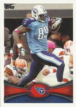 2012 Topps #122 Jared Cook Front