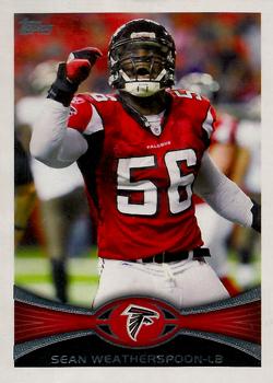 2012 Topps #124 Sean Weatherspoon Front