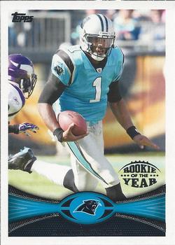 2012 Topps #141 Cam Newton Front