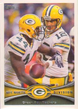 2012 Topps #163 Packers Team Leaders Front