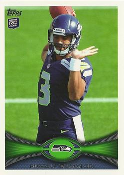 2012 Topps #165 Russell Wilson Front
