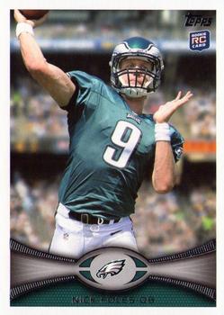 2012 Topps #186 Nick Foles Front