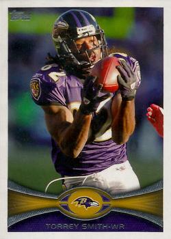 2012 Topps #187 Torrey Smith Front
