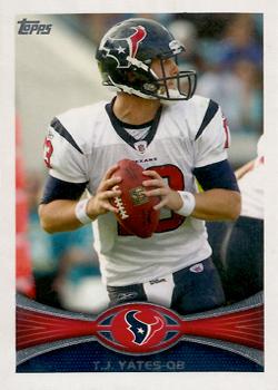 2012 Topps #19 T.J. Yates Front