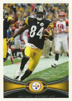 2012 Topps #223 Antonio Brown Front