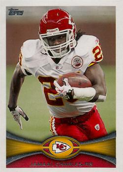 2012 Topps #224 Jamaal Charles Front