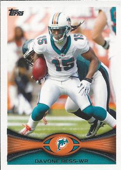 2012 Topps #234 Davone Bess Front