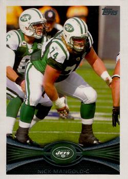 2012 Topps #269 Nick Mangold Front