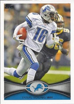 2012 Topps #29 Titus Young Front