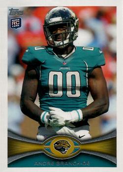 2012 Topps #362 Andre Branch Front