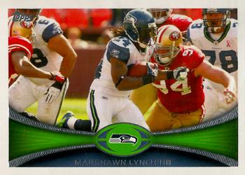 2012 Topps #372 Marshawn Lynch Front